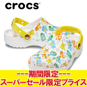 yX[p[Z[ŏIvCXzyԕisz NbNX crocs T_ Classic Pokemon II Clog NVbN |P 2.0 NbO 207765-94S Y fB[X