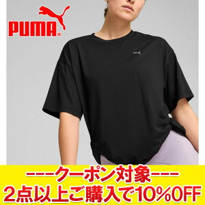 クリアランス 【返品不可】 メール便送料無料 プーマ STUDIO TWIST Tシャツ 526321-01 レディース 【MD4】