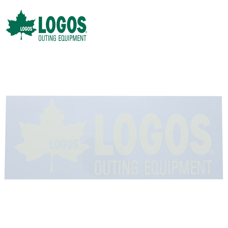 10%OFFクーポン対象 ロゴス 直営店 高品質 LOGOS カッティングステッカー 89001101