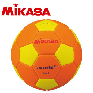 【3日間限定店内ポイント最大20倍(2025/10/30 00:00〜11/1 23:59迄)】 ミカサ MIKASA スマイルサッカー3号 マシーン縫い STPEF3-OY STPEF3OY