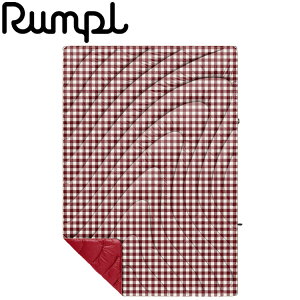 NAX yԕiszv uPbg IWi ptB[ Rumpl ORIGINAL PUFFY BLANKET RED GINGHAM Lv W[ Ԍ sNjbN W[V[g  h eg }bg 