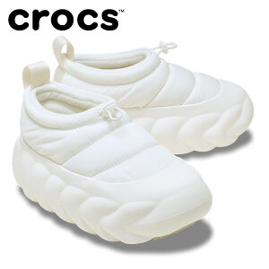【期間限定ポイント最大20倍(2025/10/31 11:59迄)】 クロックス crocs OVERPUFF SHORTY 210668-0WV メンズ レディース サンダル