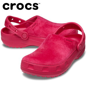 yԌ|Cgő20{(2025/10/31 11:59)z NbNX crocs CLASSIC CRAFTED VELVET CLOG 211931-7AQ Y fB[X T_