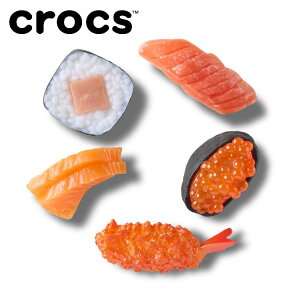 ���[���֑������� �N���b�N�X crocs �W�r�b�c Realistic Sushi Dinner 5 Pack 10018041 �A�N�Z�T���[