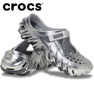 �y���������}���\������X���|�C���g�ő�20�{(2026/5/16 1:59��)�z�N���b�N�X crocs Echo Mary Jane Metal Sport 214110-1FS ���f�B�[�X �T���_��