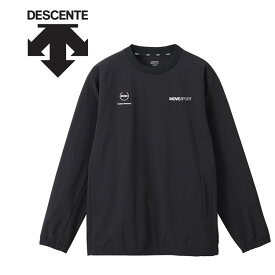 お買い得スペシャルプライス デサント DESCENTE 4WAYストレッチナイロン バックロゴ ピステ メンズ DMMWJF11A-BK