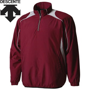 【3日間限定店内ポイント最大20倍(2025/10/30 00:00〜11/1 23:59迄)】 お買い得スペシャルプライス デサント DESCENTE 野球 長袖Jrプルオーバーコート ジャケット メンズ ジュニア JSTD-425B-ENG