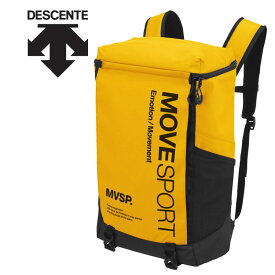 デサント DESCENTE ムーブスポーツ MOVESPORT MVSP スクエアバッグパック30L リュックサック メンズ レディーズ ユニセックス DMAXJA30-YL