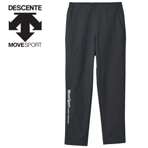 お買い得スペシャルプライス デサント DESCENTE ムーブスポーツ MOVESPORT MVSP AIRY TRANSFER ウォーム テーパードパンツ メンズ ST4FPZ21M-BK00