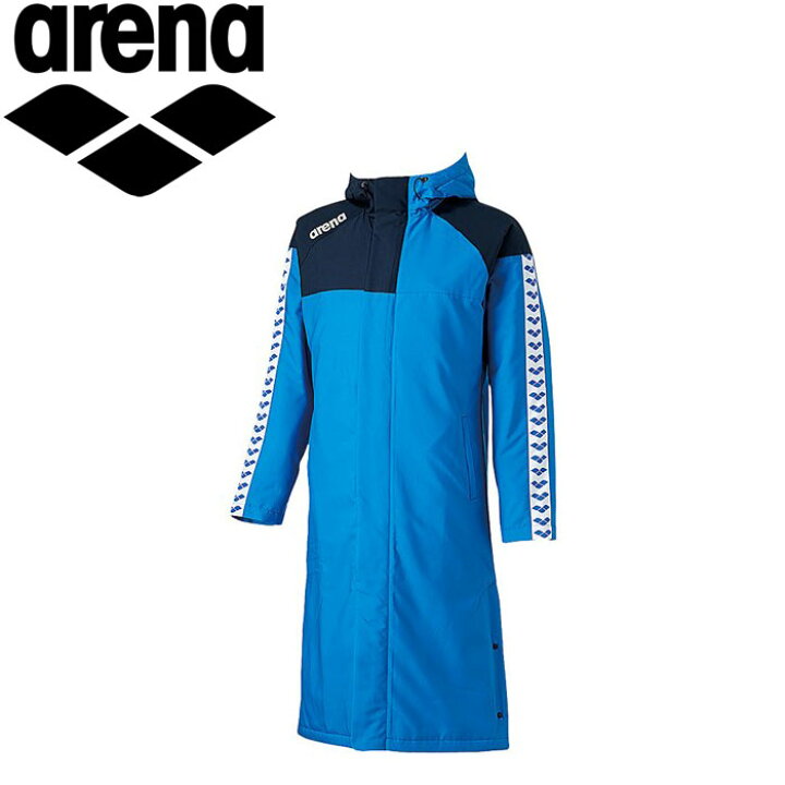 楽天市場】アリーナ ロングコート ベンチコート メンズ ARN6330-BLU  