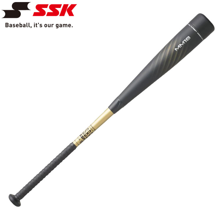エスエスケイ SSK 野球 軟式ジュニア FRP製バット MM18 ミドル