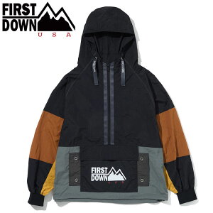 �y���������}���\������X���|�C���g�ő�20�{(2026/5/23 20:00�`)�zFIRST DOWN USA �}���`�J���[ �A�m���b�N MULTICOLOR ANORAK F141003-06 �����Y ���f�B�[�X