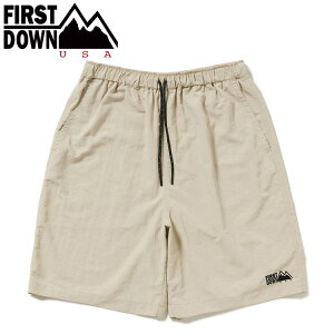 ���[���֑������� FIRST DOWN USA �R�W�[�V���[�c �^�X�����i�C���� COZY SHORTS TASLAN NYLON F821010-31 �����Y ���f�B�[�X