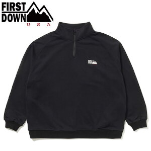 �y���������}���\������X���|�C���g�ő�20�{(2026/5/23 20:00�`)�zFIRST DOWN USA �n�[�t�W�b�v �X�E�F�b�g HALF ZIP SWEAT F972045-06 �����Y ���f�B�[�X