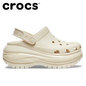 【3日間限定店内ポイント最大20倍(2025/10/30 00:00〜11/1 23:59迄)】 クロックス crocs サンダル Mega Crush Clog メガ クラッシュ クロッグ 207988-2Y2 メンズ レディース