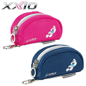 【3日間限定店内ポイント最大20倍(2025/10/30 00:00〜11/1 23:59迄)】 ゼクシオ ゴルフ レディース ボールポーチ GGF-B3017
