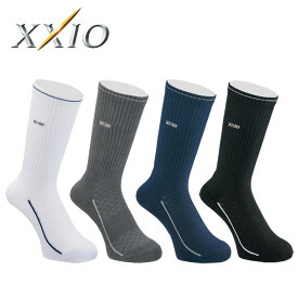 メール便送料無料 ゼクシオ ゴルフ レギュラーソックス（冷感） 靴下 メンズ XMO0402