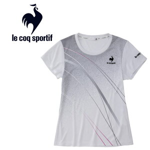 XyVvCX [֑ RbN X|eBt le coq sportif ejX TEAM GRAPHIC GAME SHIRT Q[Vc  fB[X QTWTJA93-WHT