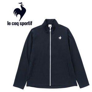 お買い得スペシャルプライス ルコック スポルティフ le coq sportif 防風ニットジャージ スタンドジャケット レディース QMWWJF10-NV