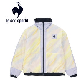 お買い得スペシャルプライス ルコック スポルティフ le coq sportif リバーシブル プリントフリースジャケット レディース QMWWJK02-PP