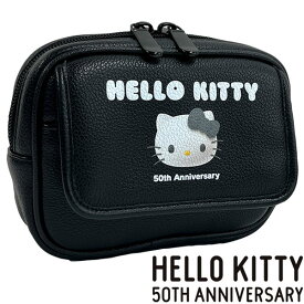 【スーパーセールスタートダッシュ28時間限定店内ポイント最大20倍(6/4 20:00～)】 HELLO KITTY ハロー・キティ 50周年 ゴルフ ベルトポーチ SR1426BK-9 Lynx Golf