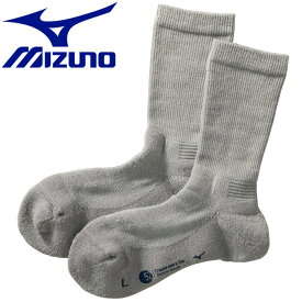 メール便送料無料 ミズノ MIZUNO アウトドア 【発熱素材】ブレスサーモ ウール 中厚ソックス 靴下 レディース B2JX970205