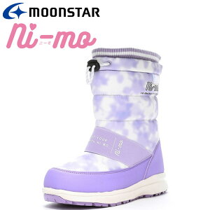 お買い得スペシャルプライス ムーンスター NM WPJ027 SLIP-ON BOOTS パープル 13662729 ニーモ 子供靴 ジュニア ウィンター スニーカー ブーツ