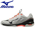 【お買い物マラソン期間限定店内ポイント最大20倍(4/24 20:00～4/27 9:59迄)】 ミズノ MIZUNO テニス/ソフトテニス ウエーブエクシード 4 WIDE CS メンズ 61GR201103 シューズ