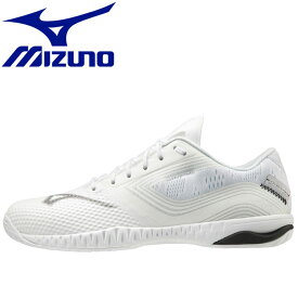 ミズノ MIZUNO 卓球 ウエーブドライブ EL(卓球) メンズ 81GA200101 シューズ 靴 くつ 白靴 ホワイト 通学 白スニーカー 通学靴