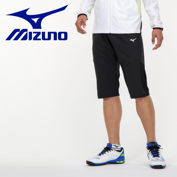 メール便送料無料 ミズノ MIZUNO テニス ソフトテニス トレーニングクロスパンツ(7分丈 ラケットスポーツ) 62JD201509 メンズ レディース