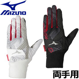 【0のつく日限定店内ポイント最大20倍(5/30 00:00～5/30 23:59迄)】 ミズノ MIZUNO ゴルフ グローブ 発熱素材 ブレスサーモ 手袋 サーマグリップ メンズ 両手用 5MJMB352 2023秋冬モデル