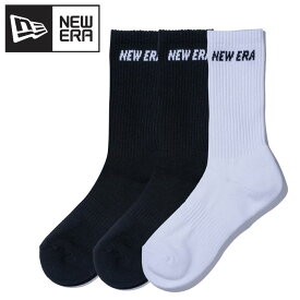 メール便送料無料 ニューエラ ソックス クルー 3ペア メンズ レディース ジュニア 14518178
