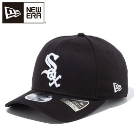 【4日間限定店内ポイント最大20倍(8/18 23:59迄)】 ニューエラ 9FIFTY ストレッチスナップ シカゴ・ホワイトソックス ブラック 14524924 メンズ レディース ユニセックス