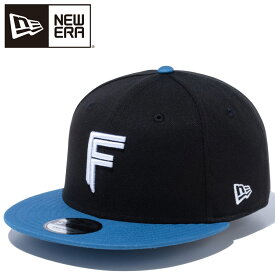 【4日間限定店内ポイント最大20倍(8/18 23:59迄)】 ニューエラ 9FIFTY 北海道日本ハムファイターズ ブラック × ホワイト ブルーバイザー 14524936