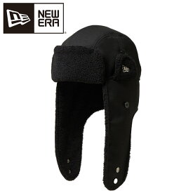 【超ポイントバック祭開催中店内ポイント最大20倍(2/14 10:00〜2/16 23:59迄)】 お買い得スペシャルプライス メール便送料無料 ニューエラ トラッパー ブラック 14667629 メンズ レディース ユニセックス