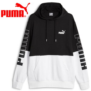 お買い得スペシャルプライス プーマ PUMA POWER カラーブロック フーディースウェット TR 678492-01 メンズ