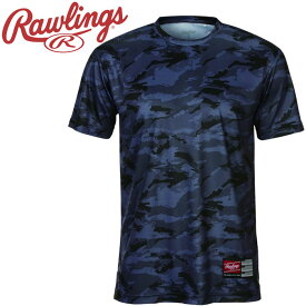 メール便送料無料 ローリングス 野球 チームコンバットTシャツ ATS9S01-B