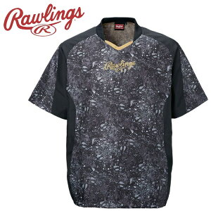 【お買い物マラソン限定店内ポイント最大20倍(2025/10/24 20:00〜)】 ローリングス コンバット08 半袖ブリザードジャケット 裏メッシュ AOS13S04-BB