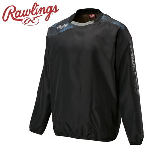 ローリングス 長袖ウインドピステ AOS14S04-B 野球