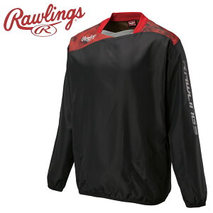 ローリングス 長袖ウインドピステ AOS14S04-BRD 野球