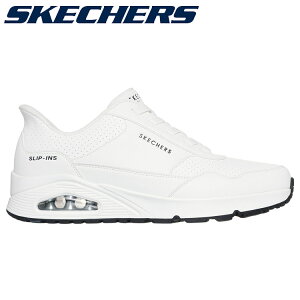XyVvCX SKECHERS XPb`[Y UNO-BANKSIA LUXE SKJ-183023W-WHT Y fB[X V[Y