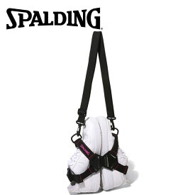 【期間限定ポイント最大20倍(2026/2/27 11:59迄)】 メール便送料無料 スポルディング BASKETBALL シューズハーネス ブラック×マゼンタ 50-021MG