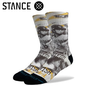 【お買い物マラソン限定店内ポイント最大20倍(2026/1/24 20:00~)】 お買い得スペシャルプライス メール便送料無料 スタンス YU DARVISH STREAK A556B24YUDBRN メンズ