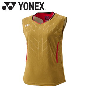 お買い得スペシャルプライス メール便送料無料 ヨネックス Yonex ウィメンズゲームシャツ ノースリーブ 20916Y-016 レディース ウェア