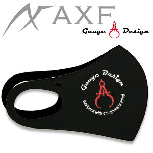 メール便送料無料 数量限定 AXF アクセフ × ゲージデザイン イフミック加工マスク GAUDE DESIGN