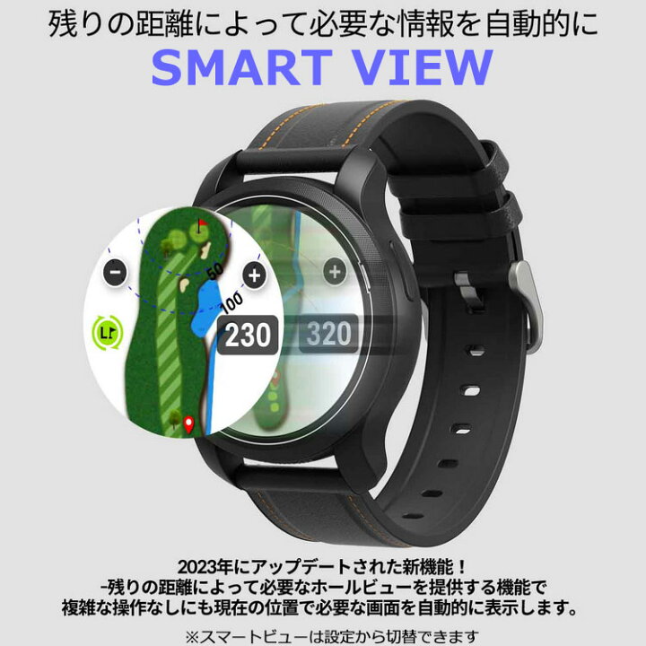 楽天市場】ゴルフバディ GOLFBUDDY aim W12 GPSゴルフナビ 腕時計型 
