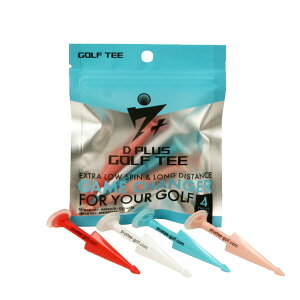 ���[���֑������� D PLUS GOLF TEE �f�B�[�v���X �S���t�e�B�[ �h���C�o�[�p 4�{����