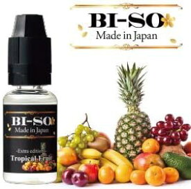 リキッド フルーツ ベイプ vape 電子タバコ 国産 リキッド BI-SO biso ビソートロピカルフルーツ 15ml 正規品 禁煙グッズ 電子煙草