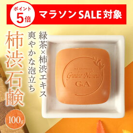 柿渋石鹸 柿渋石けん 固形 石鹸 柿石鹸 100g 体臭 加齢臭 ボディソープ ボディーソープ 柿渋 デオドラント わきが 無添加 体臭対策 加齢臭対策 体 ボディ 男性 女性 子供 高齢者 メンズ 臭い 除去 対策 体臭ケア 柿の潤
