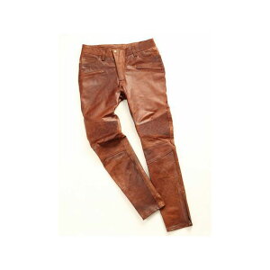 DEGNER 【特価品】 FRP-23 レディースレザーパンツ カラー ブラウン サイズ レディースL FRP-23 デグナー パンツ バイク
